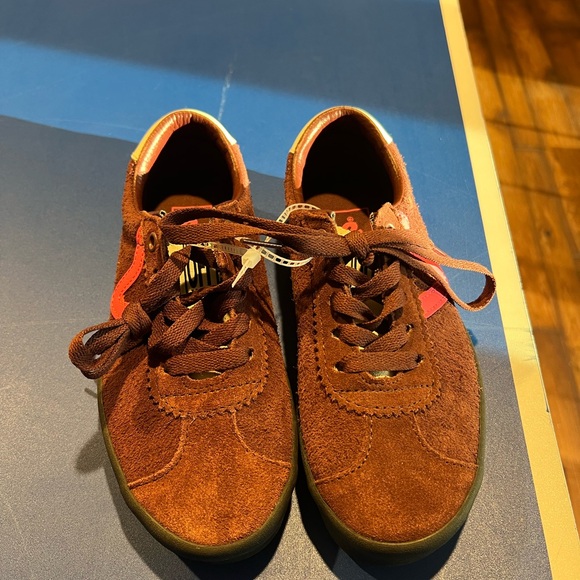 Vans Shoes - NEW Vans Off The Wall Sport Low Top Sneaker Pop Brown Pink Suede M 4 W 5.5